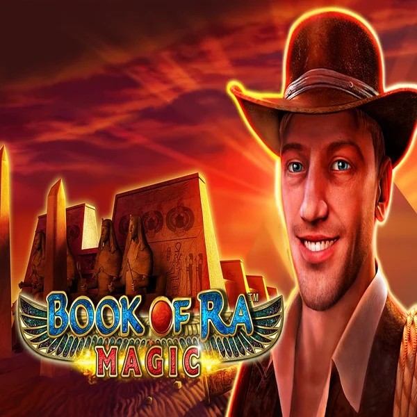 Book of Ra Magic slot icon by Greentube, available at Slotmonkey Casino