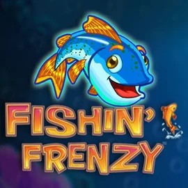 Fishin Frenzy logo by Blueprint Gaming Slotmonkey Casino